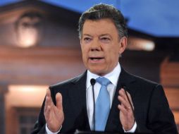 El mandatario colombiano señaló que van casi dos años en gestiones con el ELN, antes de la fase pública y confió en que se dé ese paso. NTX / ARCHIVO