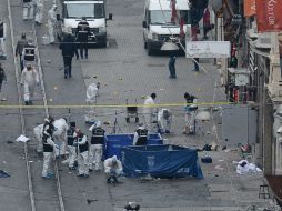Öztürk se hizo detonar la mañana del sábado en la céntrica calle Istiklal de Estambul, junto a un grupo de turistas israelíes. EFE / STR