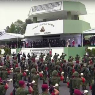 México cuenta con lealtad de fuerzas armadas: Peña Nieto