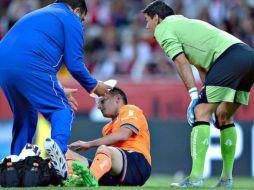 El jugador será operado debido a las lesiones que presenta en el pómulo izquierdo. TWITTER / @Cruz_Azul_FC