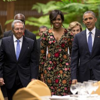 Castro honra a Obama con cena de Estado