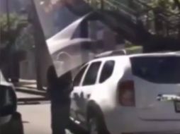 La semana pasada, Sergio González golpeó al conductor de otra unidad porque supuestamente se le cerró. YOUTUBE /  WorldWideTVGNews