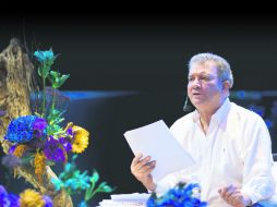 Darío Jaramillo. El poeta colombiano dice que la poesía sobrevive en algunos pocos que se interesan por ella. NTX / J. Espinosa