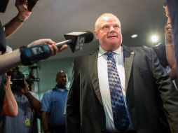 Cuando Ford fue electo alcalde en el 2010, su jactancia fue muy conocida. AFP / ARCHIVO