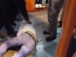 En ningún momento aparece algún policía al interior de la estación. FACEBOOK / Denuncia Ecatepec