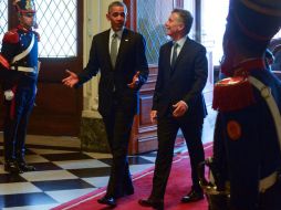 El mandatario sostiene encuentro con su homólogo argentino, Mauricio Macri. NTX / CORTESÍA