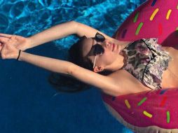 Belinda asegura que quiere olvidarse de las ensaladas y regresar a México a comer tacos. INSTAGRAM / @belindapop