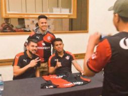 Jugadores del Atlas convivieron con aficionados radicados en Fresno, California. TWITTER / @atlasfc