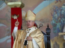El Cardenal ofreció una rueda de prensa al término de la Misa Crismal. EL INFORMADOR / ARCHIVO