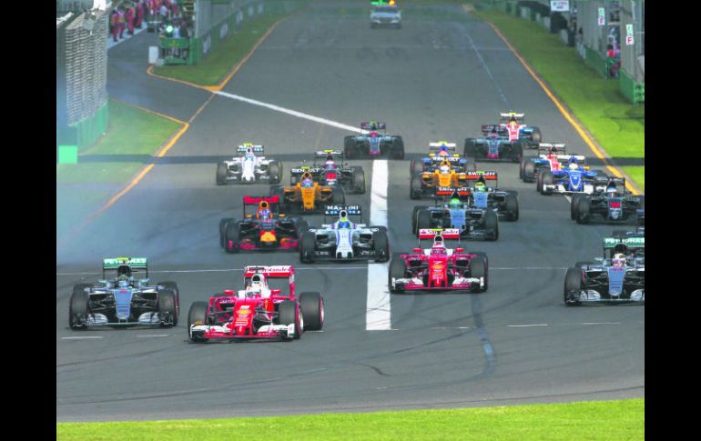 Nuevas decisiones sobre la calificación en Fórmula Uno pueden llegar después de la celebración del Gran Premio de Bahrein. ESPECIAL /