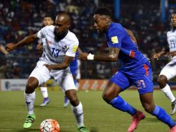 Haití consiguió su primer punto en tres partidos y sigue en el fondo de la clasificación. AFP / H. Retamal