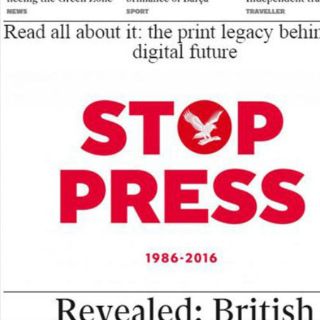 Diario 'The Independent' alista su última edición en papel