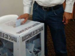 Fuentes del partido informaron que hacia las 10:30 horas se habían instalado 38 de 42 centros de votación. TWITTER / @PanCDEChiapas