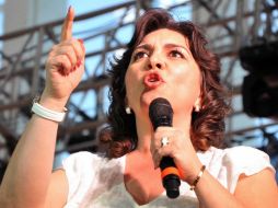 ''Soy competidora, corredora, me gusta correr la carrera'', asegura Ortega; aunque dice que ahora se concentra como diputada. NTX / ARCHIVO