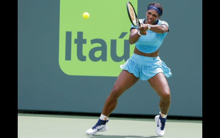 'No puedo ganar todos los partidos. Las jugadoras salen y juegan conmigo como nunca han jugado antes en sus vidas', expresó Williams. EFE / E. S. Lesser