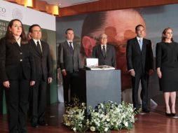 La canciller Claudia Ruiz Massieu, a su vez, destacó la labor de Solana Morales en la SRE de 1988 a 1993. NTX  G. Granados NTX / G. Granados