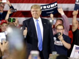 Donald Trump dijo esperar que el asunto no modifique el papel que éste juega en su campaña. AP / N. Y. Huh