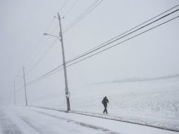 Algunos vuelos comerciales de la zona fueron cancelados debido a la presencia de niebla y a la lluvia congelada. AP / ARCHIVO