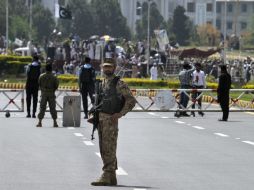 De momento no se ha especificado a qué célula terrorista pertenecían los sujetos. AP / A. Naveed