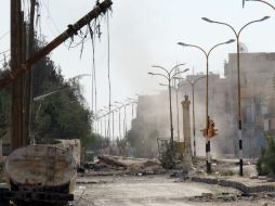 Asad cifra en 200,000 millones dólares las destrucciones provocadas por la guerra en Siria. AFP /