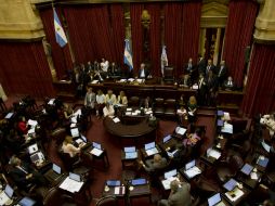 Los legisladores se encuentran divididos, pues algunos creen que el acuerdo no favorecerá a Argentina. AP / N. Pisarenko