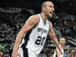 Ginóbili jugó 24 minutos, encestó siete de 10 tiros de campo. AP / ARCHIVO