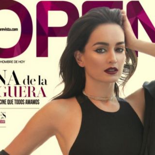 Ana de la Reguera posa para la revista 'Open'