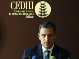 La RJDH catalogó el desempeño del presidente de la CEDHJ, Felipe de Jesús Álvarez, como selectivo y negativo. NTX / ARCHIVO