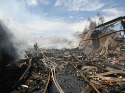 El fuego comenzó desde las 9:00 y un par de horas después se había controlado el siniestro. EL INFORMADOR / R. Tamayo