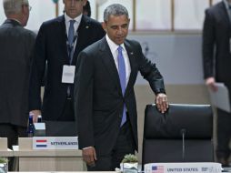 Obama remarca que el principal reto del Mundo en materia nuclear es el riesgo de que terroristas obtengan armas de ese tipo. EFE / A. Harrer