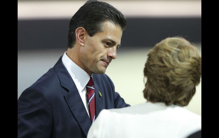 El Mandatario mexicano, presente en la IV Cumbre de Seguridad Nuclear en Washington. EFE / O. Contreras