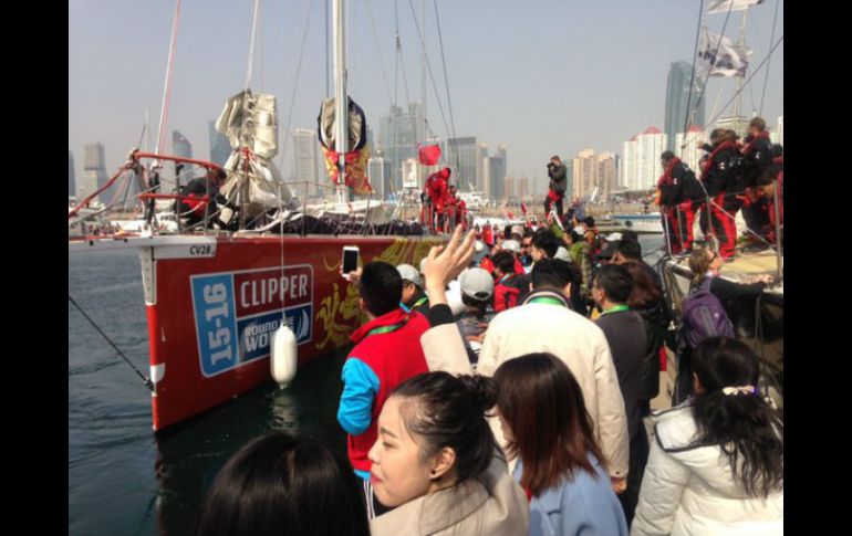 Clipper Round the World Yacht Race es una competición de vuelta al mundo de vela de 40 mil millas náuticas. TWITTER / @ClipperRace