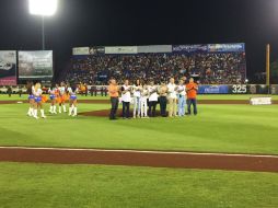 Se realizó la presentación de las autoridades correspondientes. TWITTER / @tigresqroficial