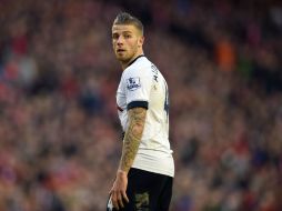 El Tottenham, el único equipo que parece capaz de seguir el endiablado ritmo del Leicester esta campaña. EFE / P. Powell