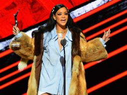 La cantante agradeció por la celebración en un mundo en el que no se les celebra lo suficiente. AFP / B. Killian