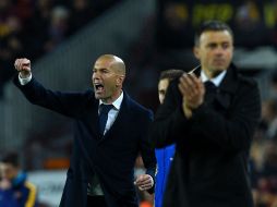 Zidane reconoce que le ha gustado el rendimiento de sus jugadores; 'han estado unidos, han luchado', dice. AFP / L. Gene