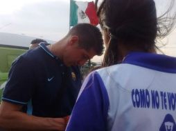 Alejandro Palacios agradece la oportunidad que Juan Carlos Osorio le ha dado al convocarlo en el Tri. EL INFORMADOR / A. Betancourt