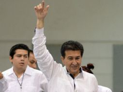 Yunes Landa dijo que su compromiso será actuar contra el crimen. SUN / P. Morales