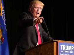 Trump encabeza la lista de delegados del partido republicano. AP / ARCHIVO