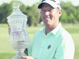 sonriente. Herman firmó una tarjeta final de 273 golpes. AP / C. Smith