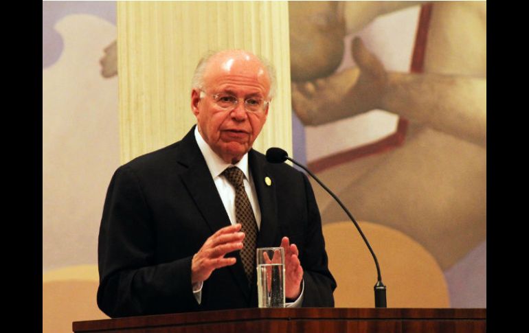 Narro recibirá la distinción por contribuir en la creación del Servicio Internacional de Evaluación de la Lengua Española. NTX / ARCHIVO