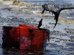 El equipo del comisionado se refirió al derrame de crudo en el Golfo de México. EFE / ARCHIVO