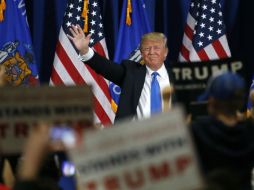 Donald Trump se recupera de una semana difícil. AP / C. Rex