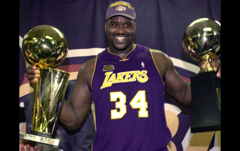 Shaquille estuvo en 15 juegos de estrellas y tres veces MVP de la final. AP / ARCHIVO