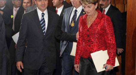 Mercedes Juan López regresa a ocupar un cargo dentro de la administración del Presidente Enrique Peña Nieto. NTX / ARCHIVO