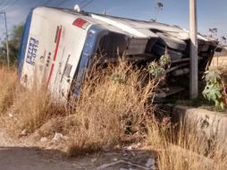 El accidente ocurrió a la altura de la carretera San Martín-El Verde, a la altura de la empresa Omnilife. TWITTER / @PCTlaquepaque