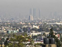 A las 18:00 horas en la zona de la delegación Benito Juárez, se registraron 155 puntos en el índice de calidad del aire. SUN / ARCHIVO