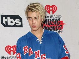 Bieber se presentó con su nuevo look en la entrega de premios iHEart Radio Music, el pasado domingo. AFP /  F. Brown