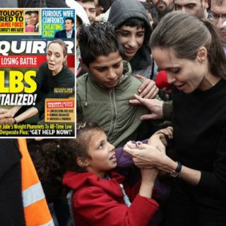 Angelina Jolie está muriendo de anorexia: The National Enquirer