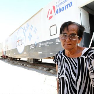 'Dr. Vagón' ayudó a Adelaida a ver mejor